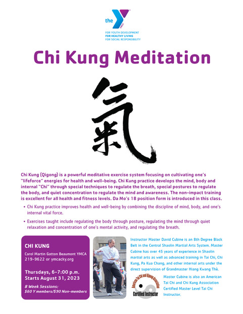 Chi Kung -Beau September 2023